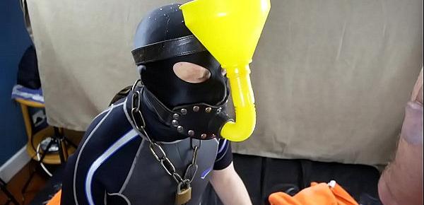  Training My Urinal Gimp